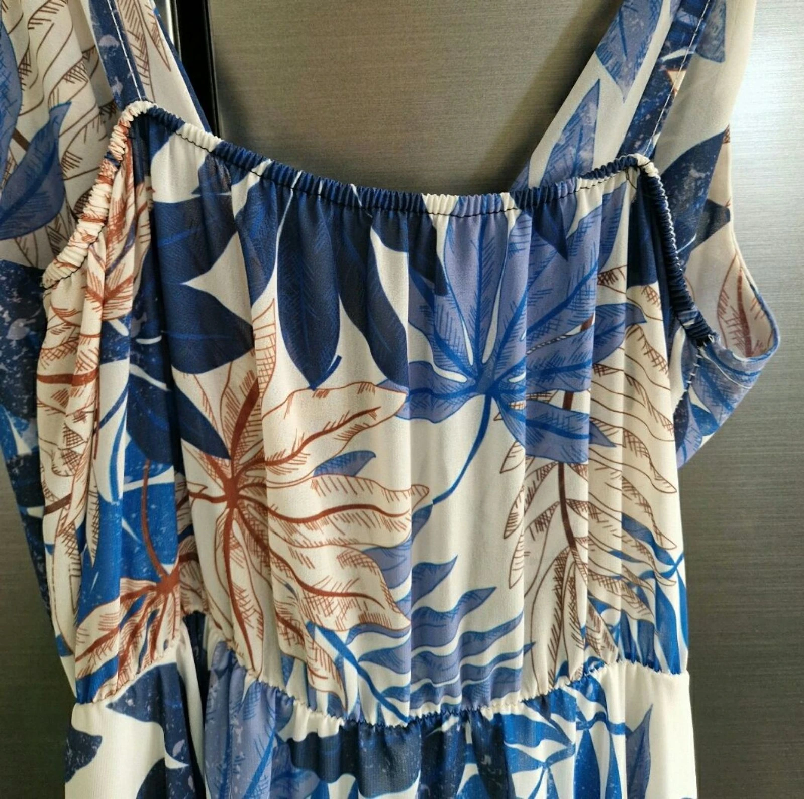 Vestido de verano asimétrico - Tirantes de espagueti - Talla única – photo 5